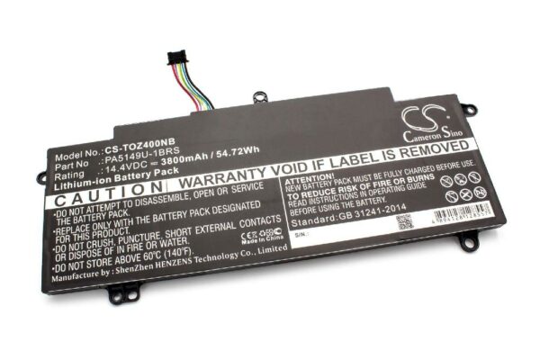 Toshiba PA5194U-1BRS 3800mAh