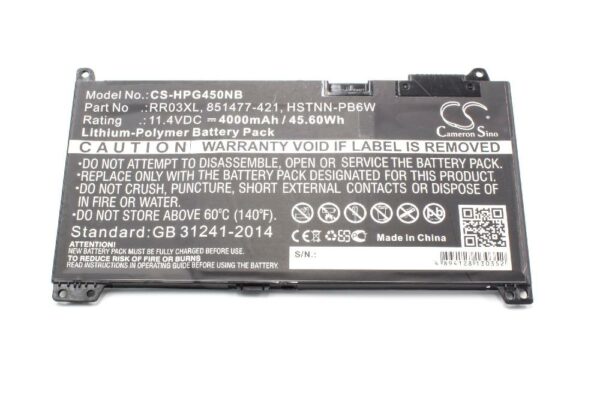 HP RR03XL 4000mAh