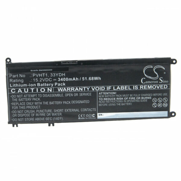 Dell 33YDH 3400mAh