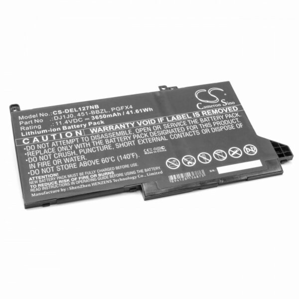 Dell DJ1J0 3650mAh